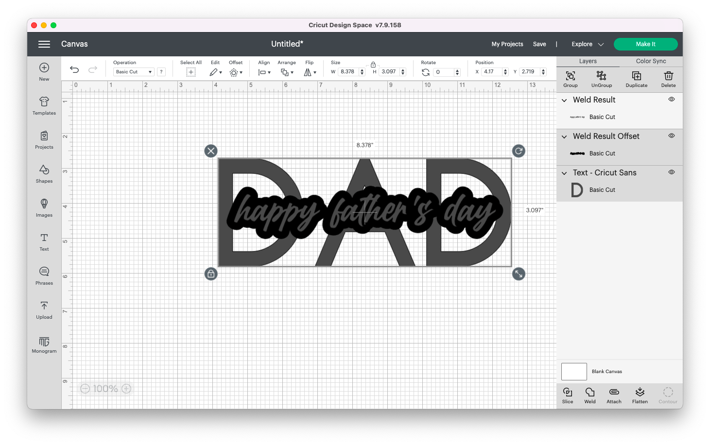 How to Create Knock Out Text Inkscape & Cricut Design Space